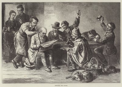 Discussing the Budget by Ebenezer Newman Downard